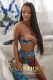 brunette escort Odette renders ultimate experience