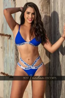 Ferney escort - 32C bust, Brunette hair, Hazel / Brown eyes