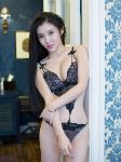 stunning Japanese girl in Mayfair