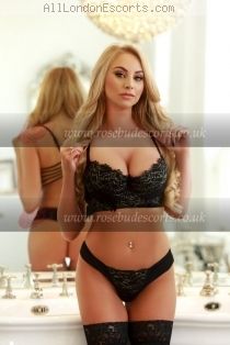 Gaby escort - 34DD bust, blonde hair, brown eyes