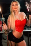 Brazilian Glo 34C bust size escort girl