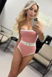 Latvian laume 34C bust size escort